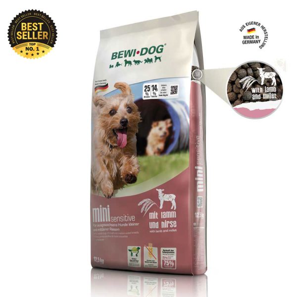Храна за куче бело крзно, Bewi dog Sensitive small & mini