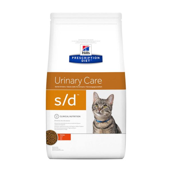 Hill's Mедицинска храна за мачки уринарна нега S/D