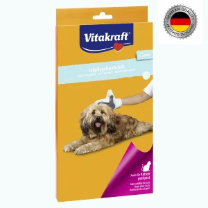 Ракавица за нега куче. Dog grooming glove