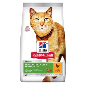 Hill's храната за мачки Senior Vitality