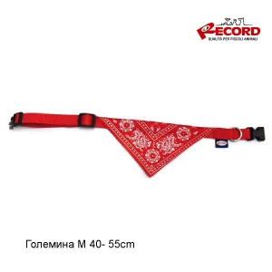 dog collar with bandana. Dog products pet shop skopje.