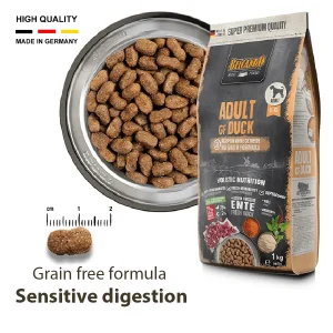 Super premium dry dog food. Hrana za kucinja patka
