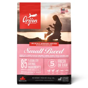 Orijen за мали раси кучиња. Orijen dog food for small breeds dogs.